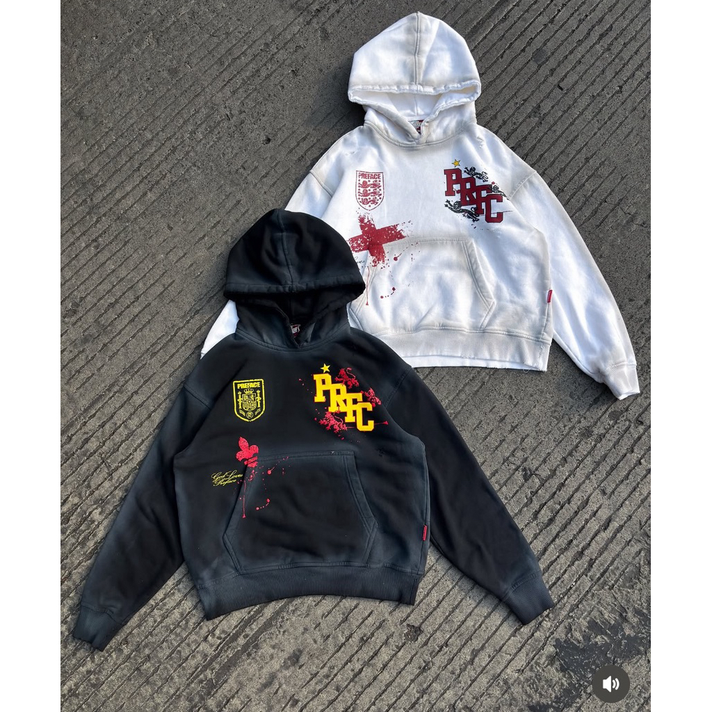 [ORIGINAL & MURAH] PREFACE WORLD CUP / RED TYPE OFFLINE COLLECTION / STARLINED /  x RRQ COLLABORATIO