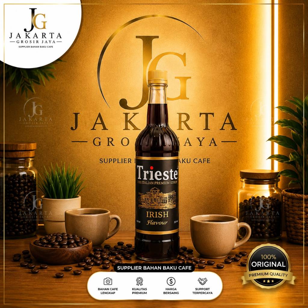 Trieste Syrup Irish Cream 650ml - Trieste Syrup Irish Cream