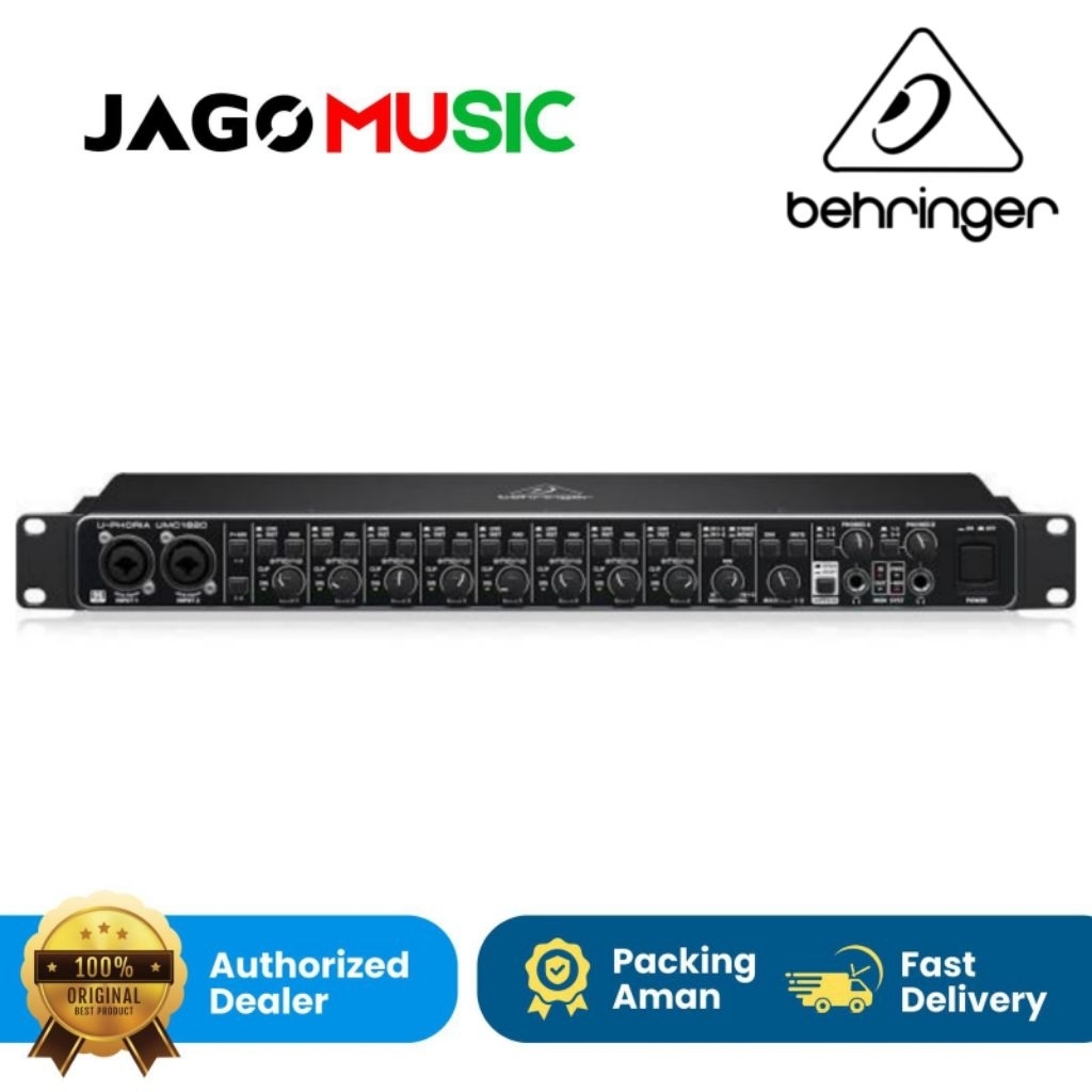 Soundcard Audio Interface Behringer UMC 1820 Sound Card Behringer UMC1820 Original