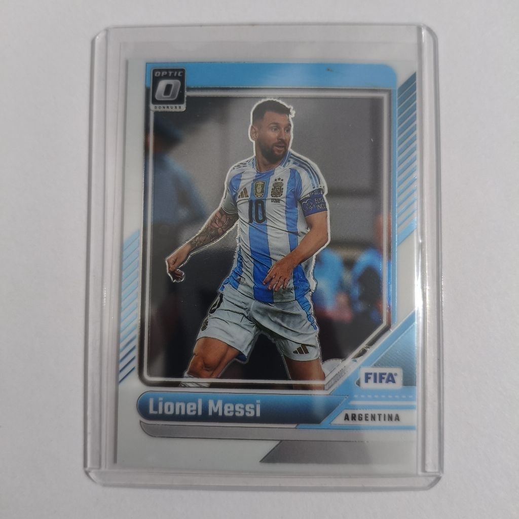 Kartu Bola Lionel Messi Argentina Panini Optic