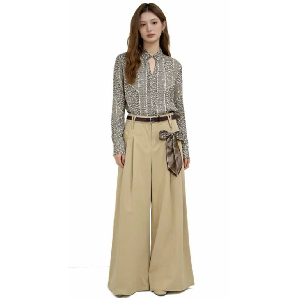2515 AK A&K Cullote Pants FREE Belt+Gantungan BKK