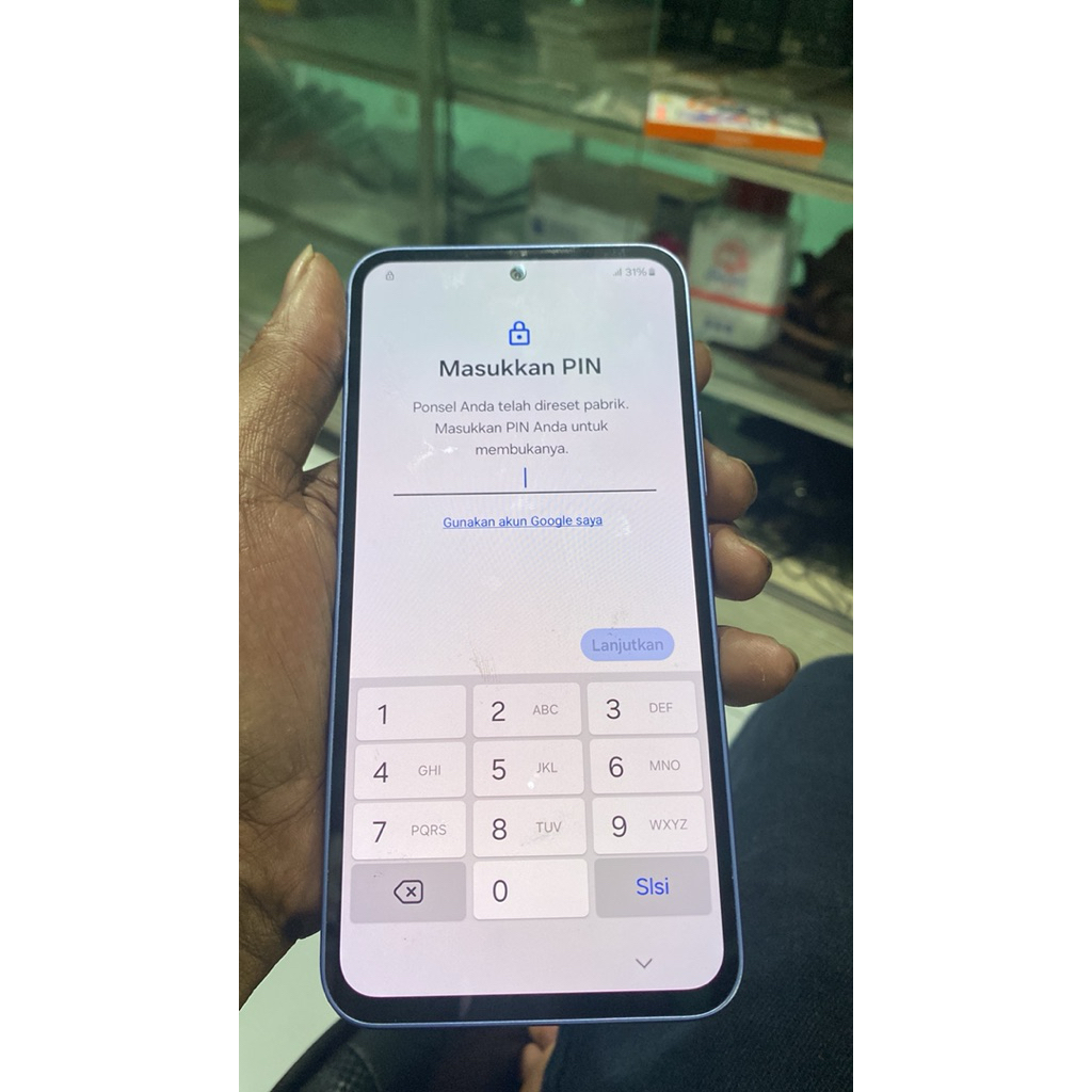 LCD SAMSUNG A54 5G copotan