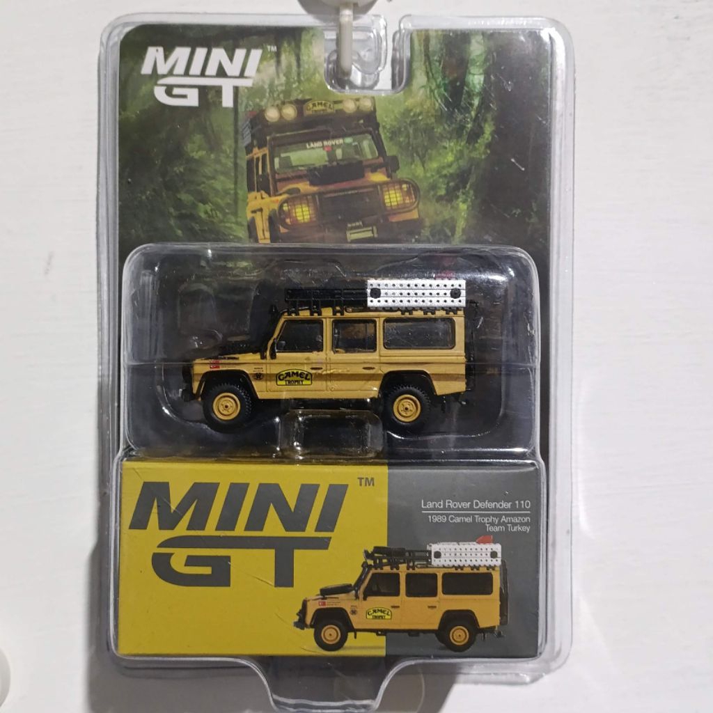 MINI GT LAND ROVER DEFENDER 110 1989 team turkeyMINI GT LAND ROVER DEFENDER 110 1989 team turkey