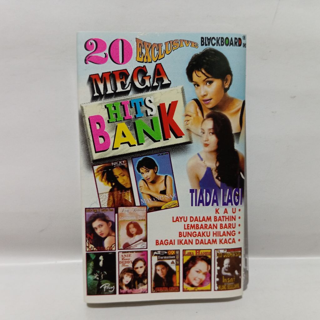 Kaset 20 Exclusive Mega Hits Bank - Mayang Sari Nicky Astria Nafa Urbach VA