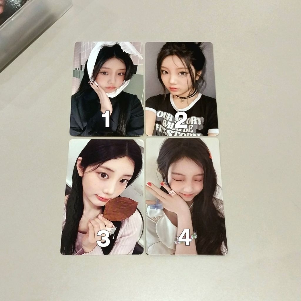 illit wonhee official photocard