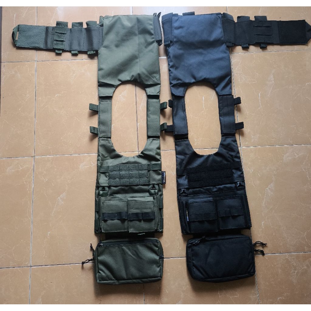 Spiritus Systems Reps - LV119 Overt Plate Carrier Vest Rompi Tactical Militer TNI AU AL AD Brimob pl