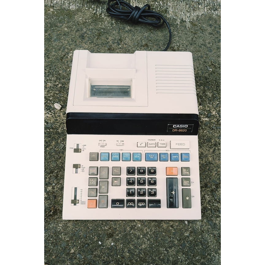 MJS KALKULATOR STRUK CALCULATOR PRINT CASIO DR 8620