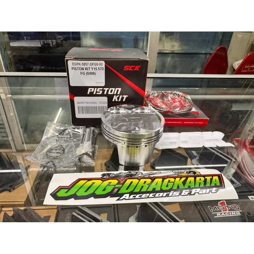 SEHER PISTON SCK RACING FORGED MX KING 57MM PEN 14 ORIGINAL SCK RACING