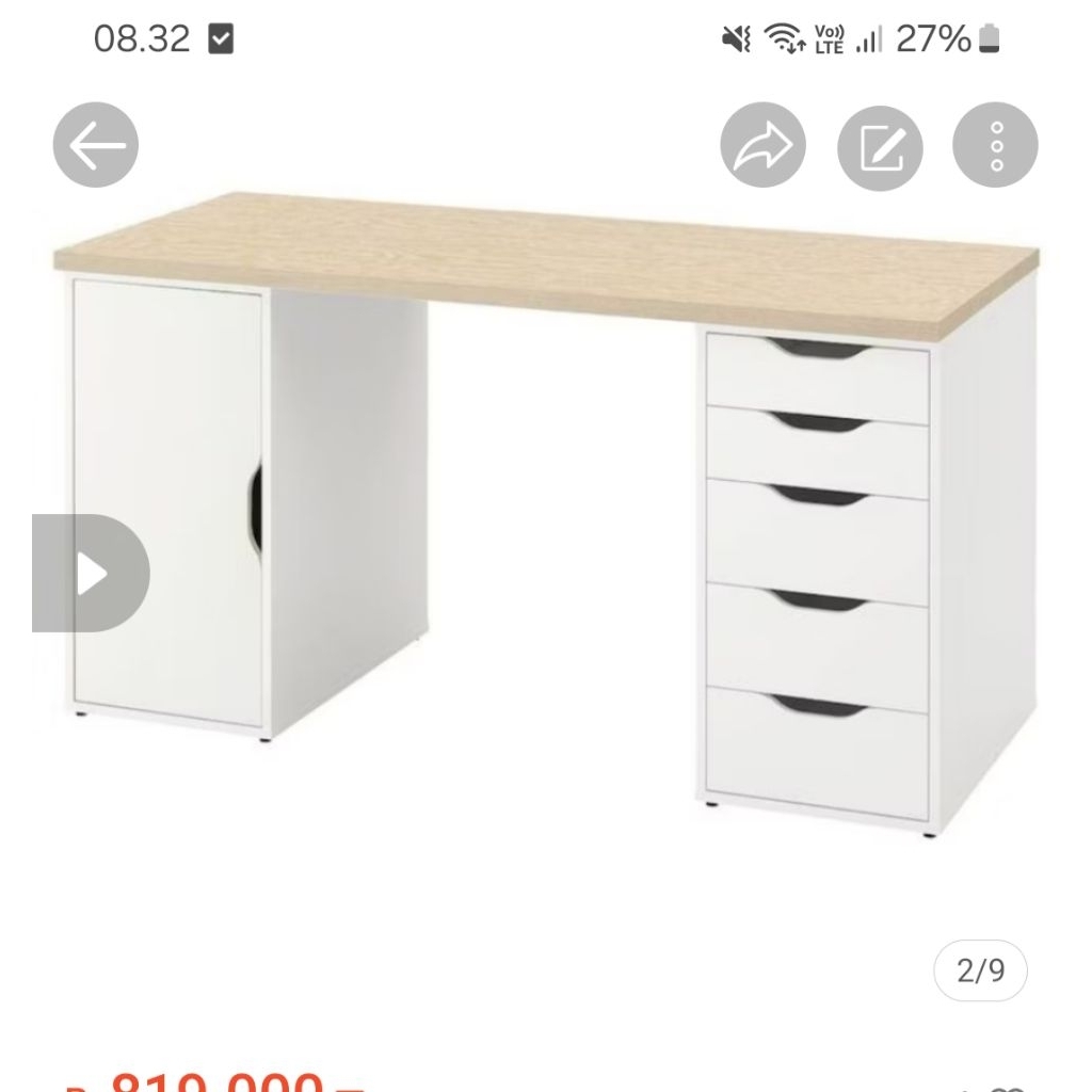 meja kerja minimalis meja pc meja belajar