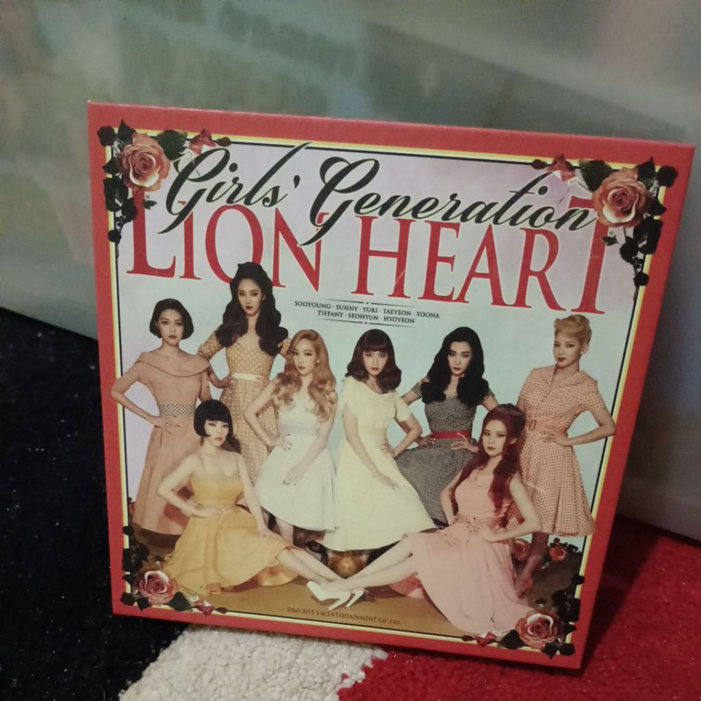 GIRLS GENERATION SNSD ALBUM LION HEART
