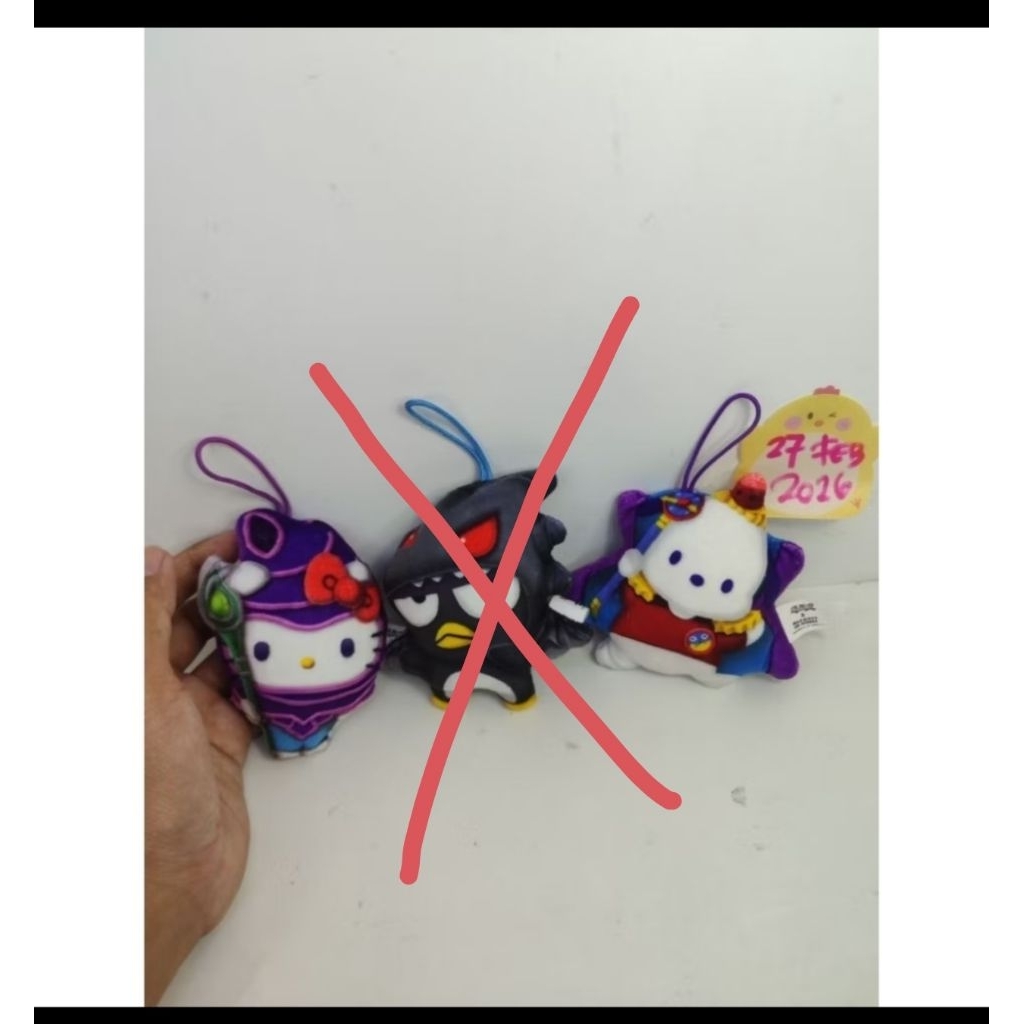 boneka yugi oh x hello kitty McDonald merchandise harga satuan