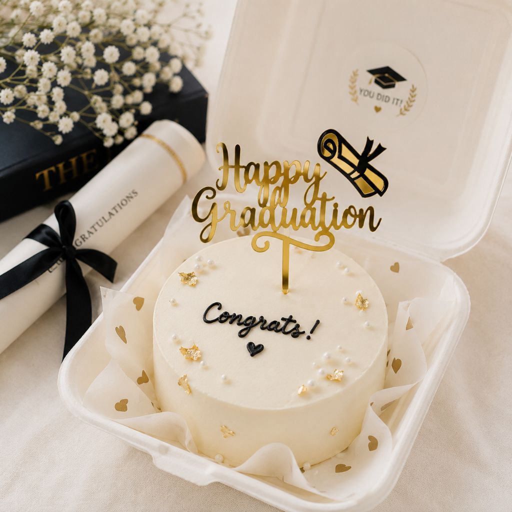 Topper Wisuda AKRILIK TEBAL PREMIUM | Topper Graduation | Topper Happy Graduation