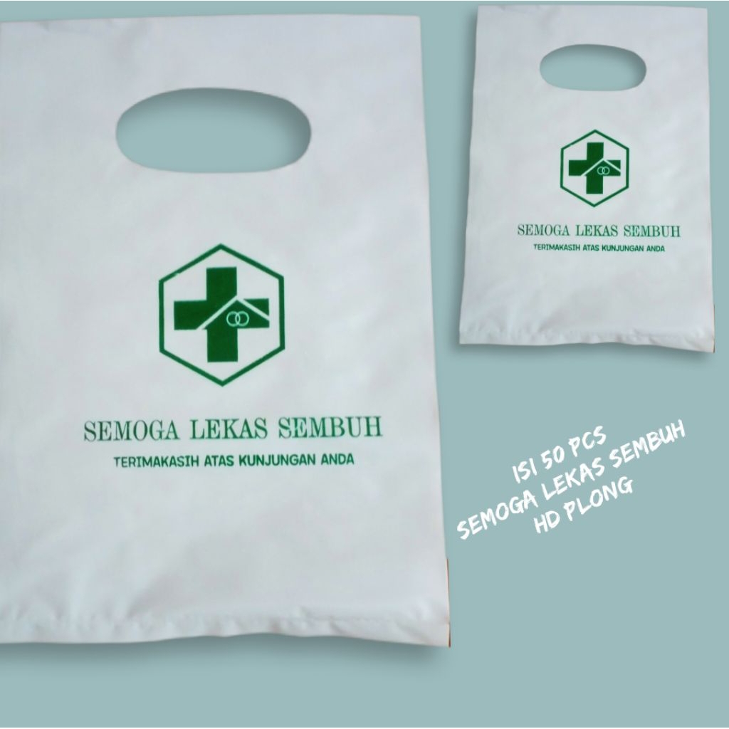 [50pcs] plastik obat pasien / HD PLONG UKURAN 15X22