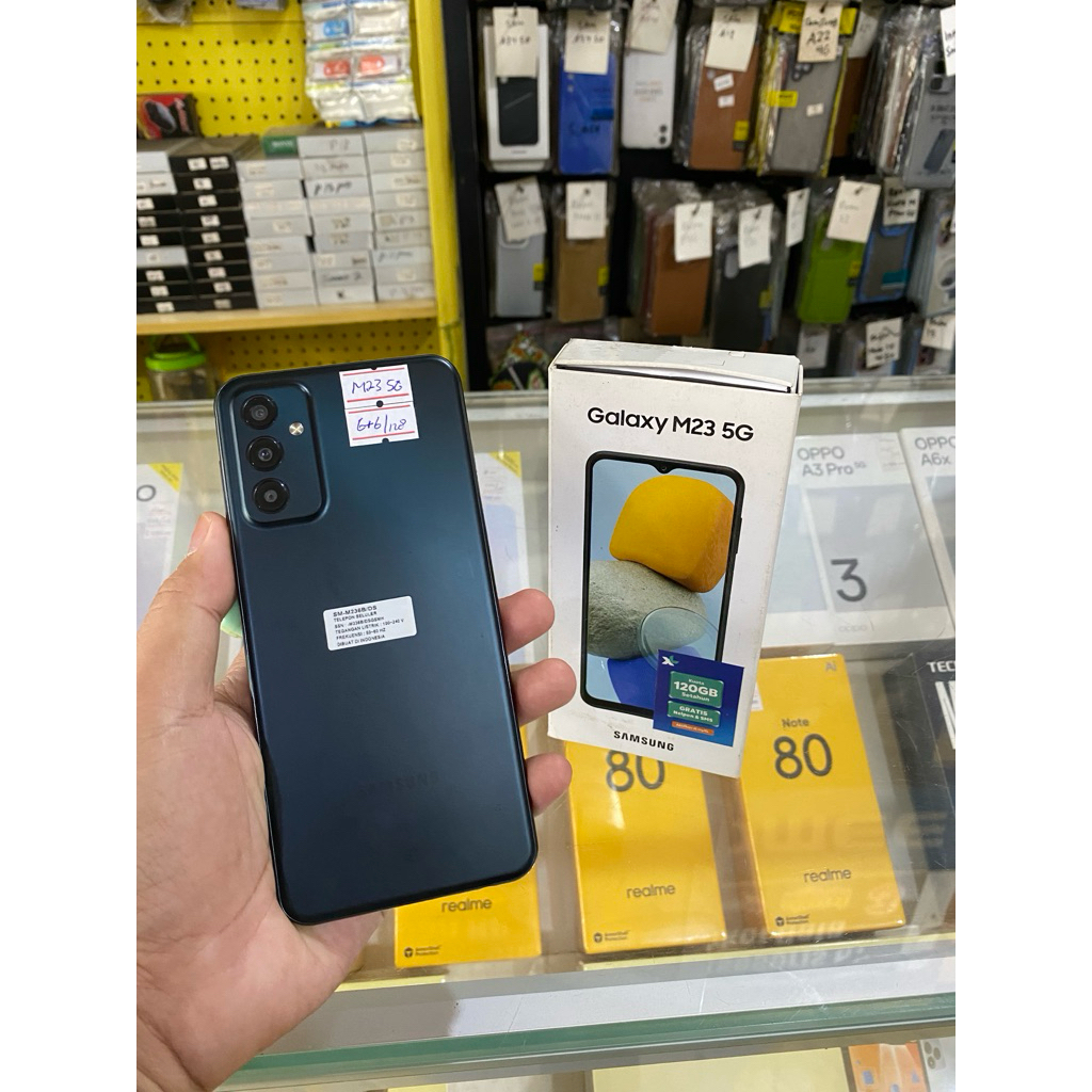 SECOND SAMSUNG M23 5g RAM 6+6/128 100% GARANSI RESMI SAMSUNG  INDONESIA