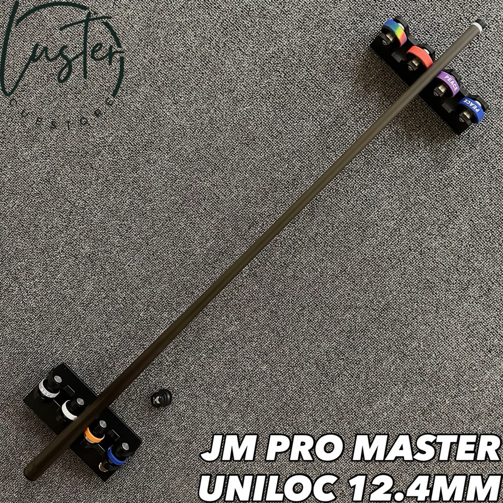 (SHAFT ONLY) JM PRO MASTER UNILOC 12.5MM SECOND - STICK BILLIARD STIK BILLIARD CUE BILLIARD
