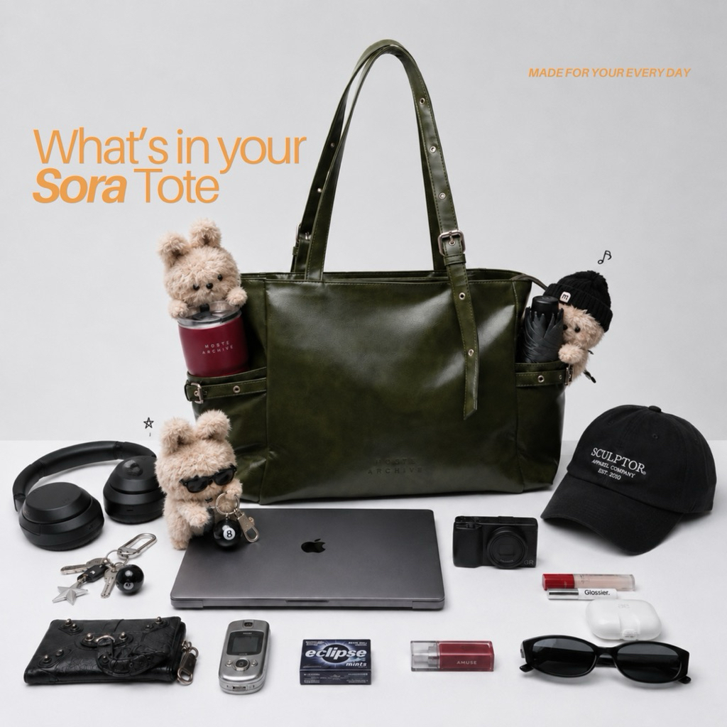 Soora Totebag - Medium Tote Adjustable Strap