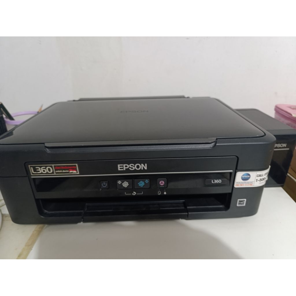 Printer Epson L360 bekas, scanner