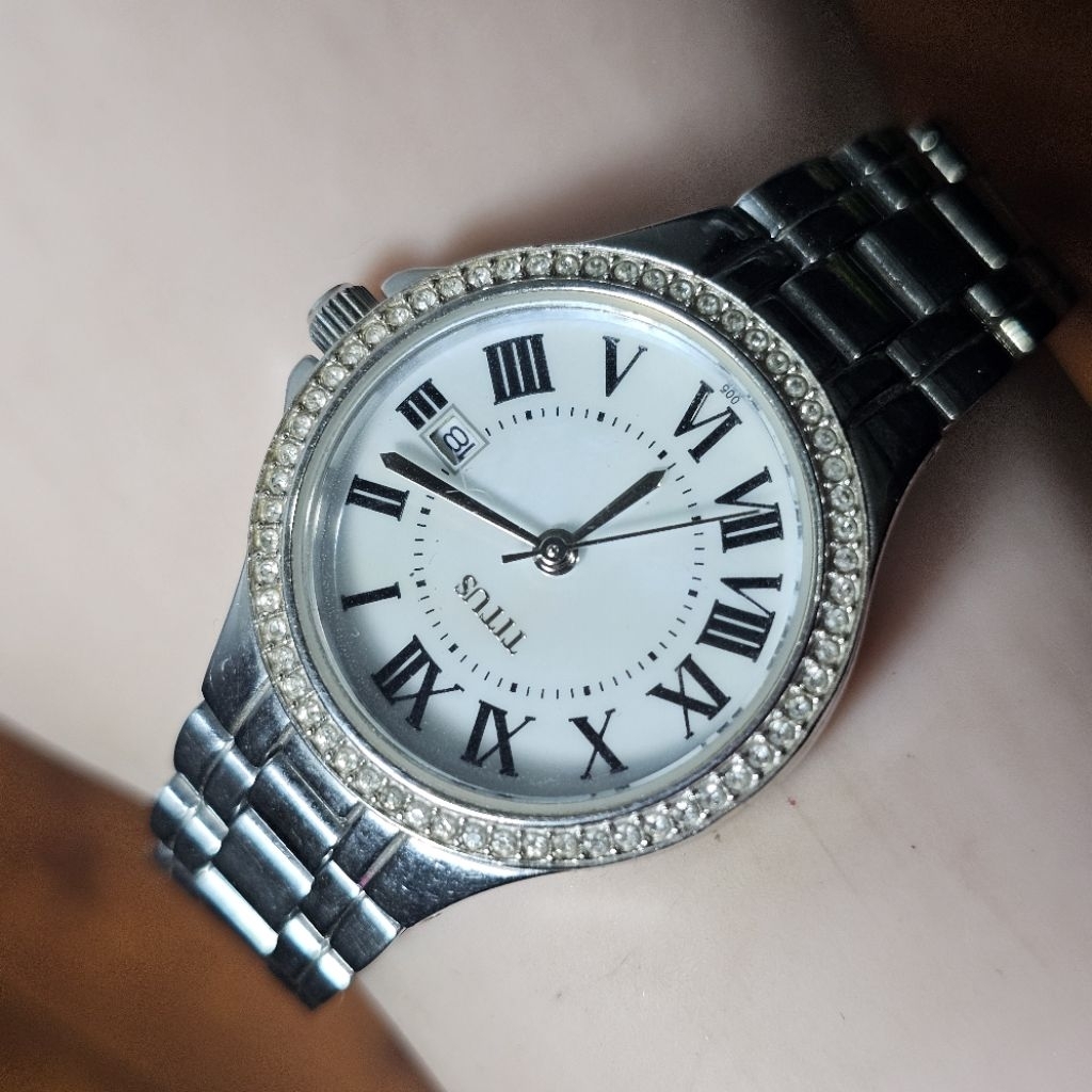 Jam Titus 06-2387 Silver Rantai Ladies Bekas