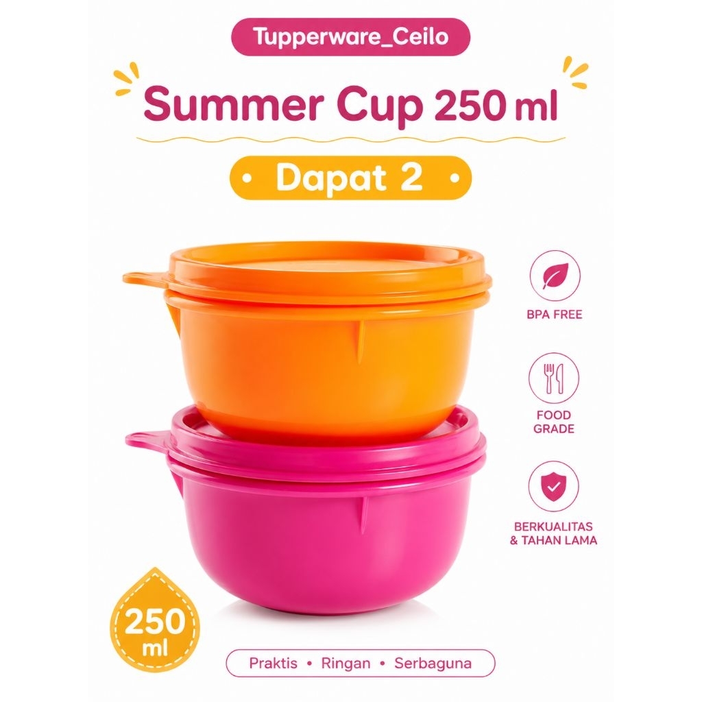 Summer Cup 250 Tupperware
