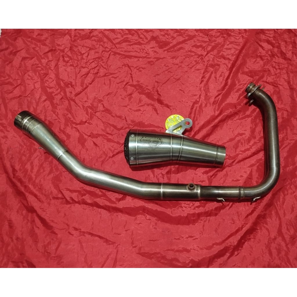 Knalpot R9 GP New Ninja 250 FI Original Second