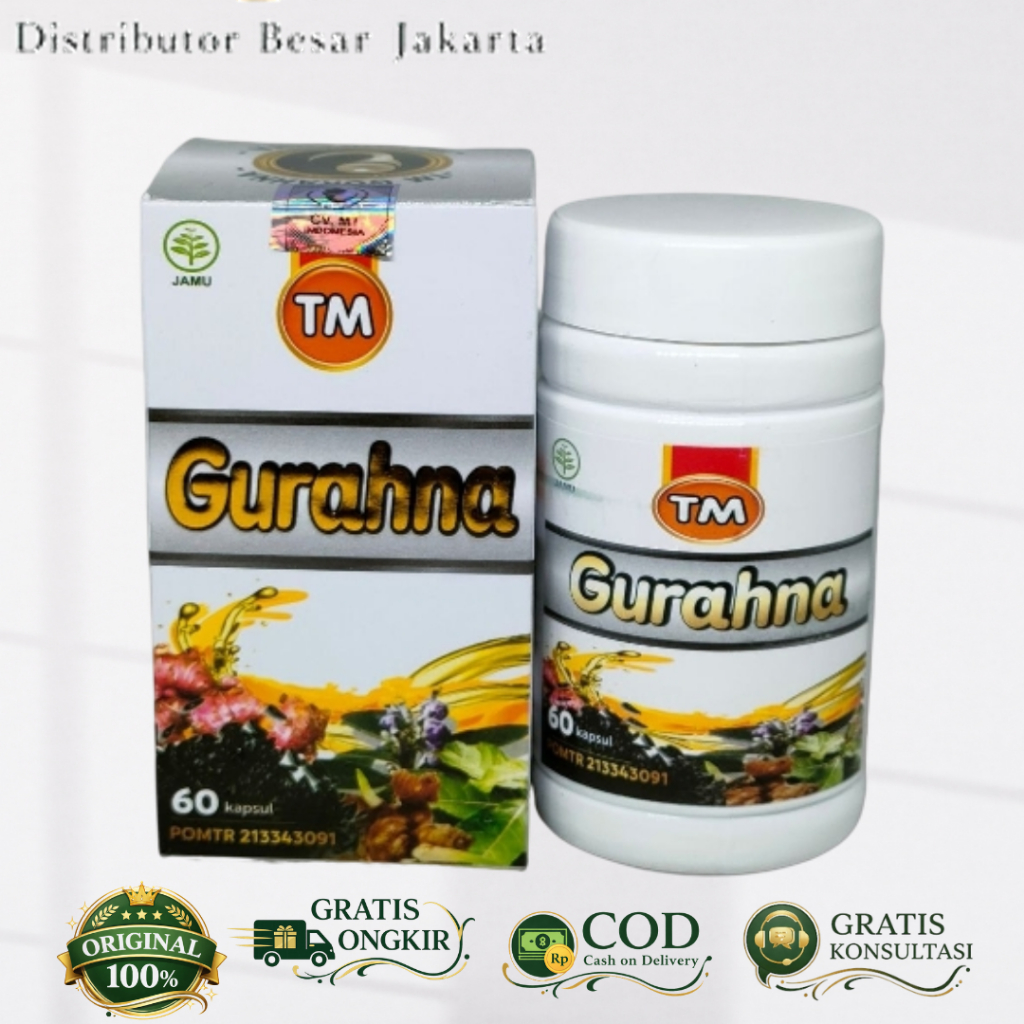GURAHNA kapsul gurah isi 60 kapsul