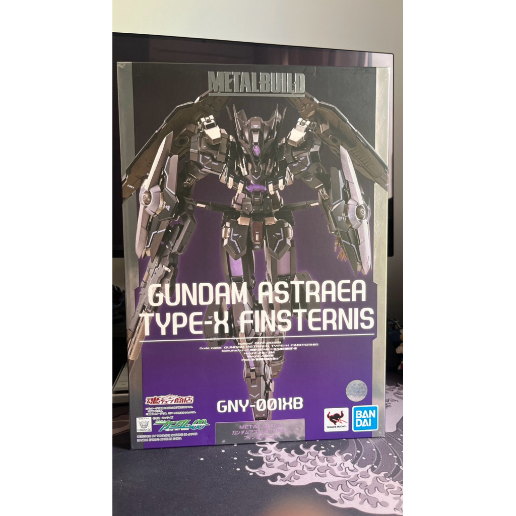 Metalbuild Gundam Astrea Type X Finsternis Bandai Ori