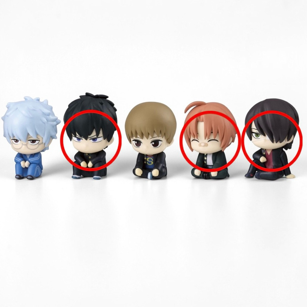 [PO] Gintama Gashapon Mini Figure | Machibouke Nemurasetai Official Merch