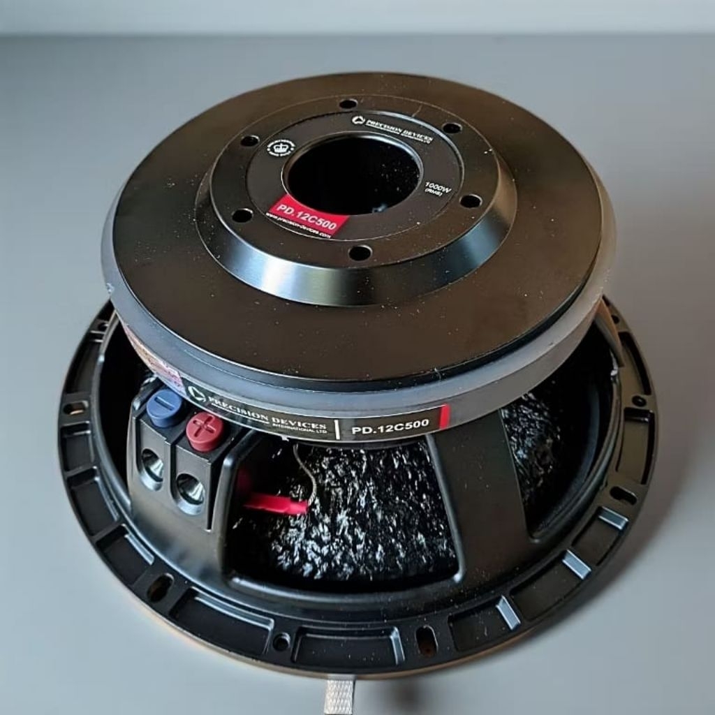 Speaker PD 12c500 daun kulit jeruk subwoofer voice coil 4 inch original