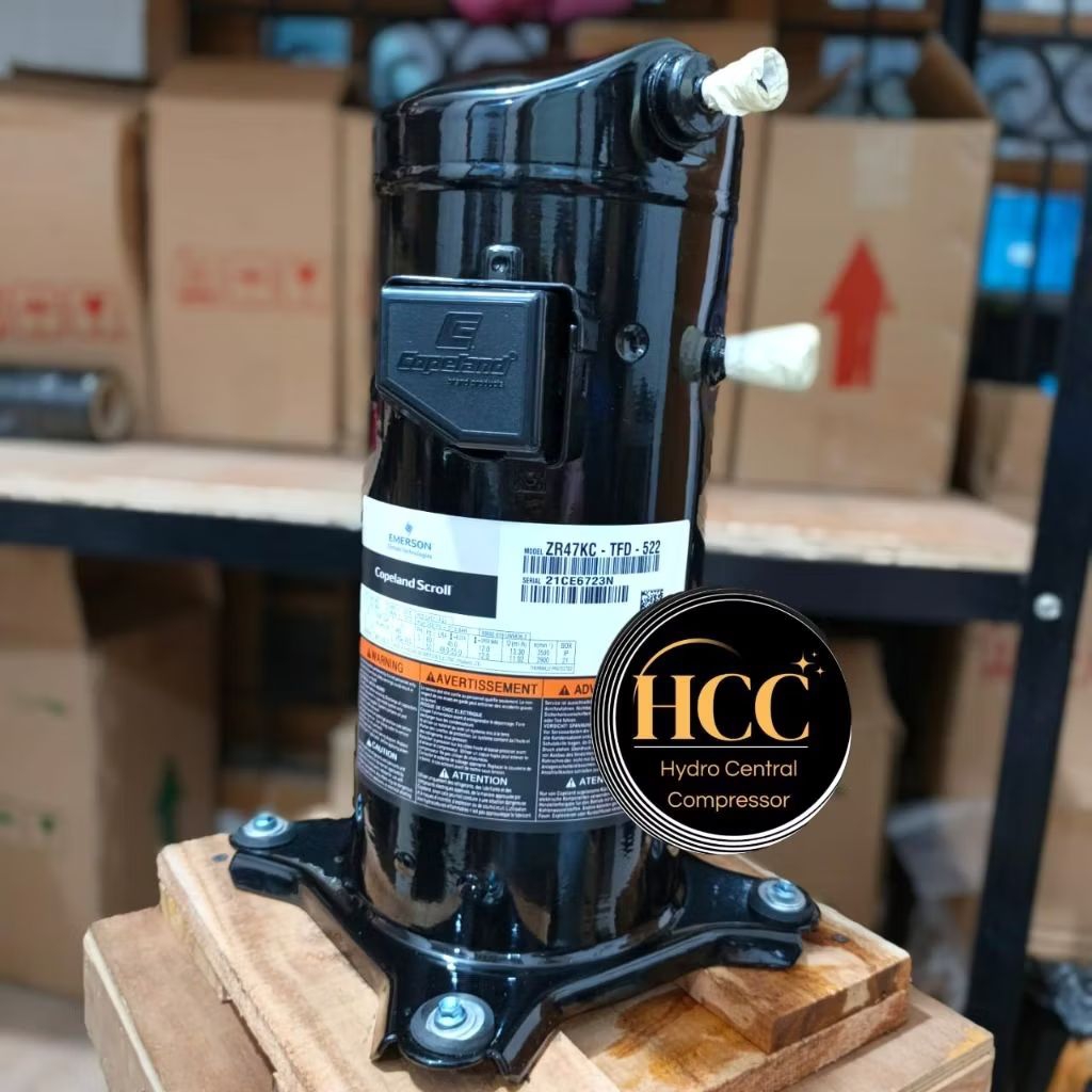 Compressor COPELAND ZR47 / Kompressor ZR47KC-TFD-522 ( 4PK R22 380V )