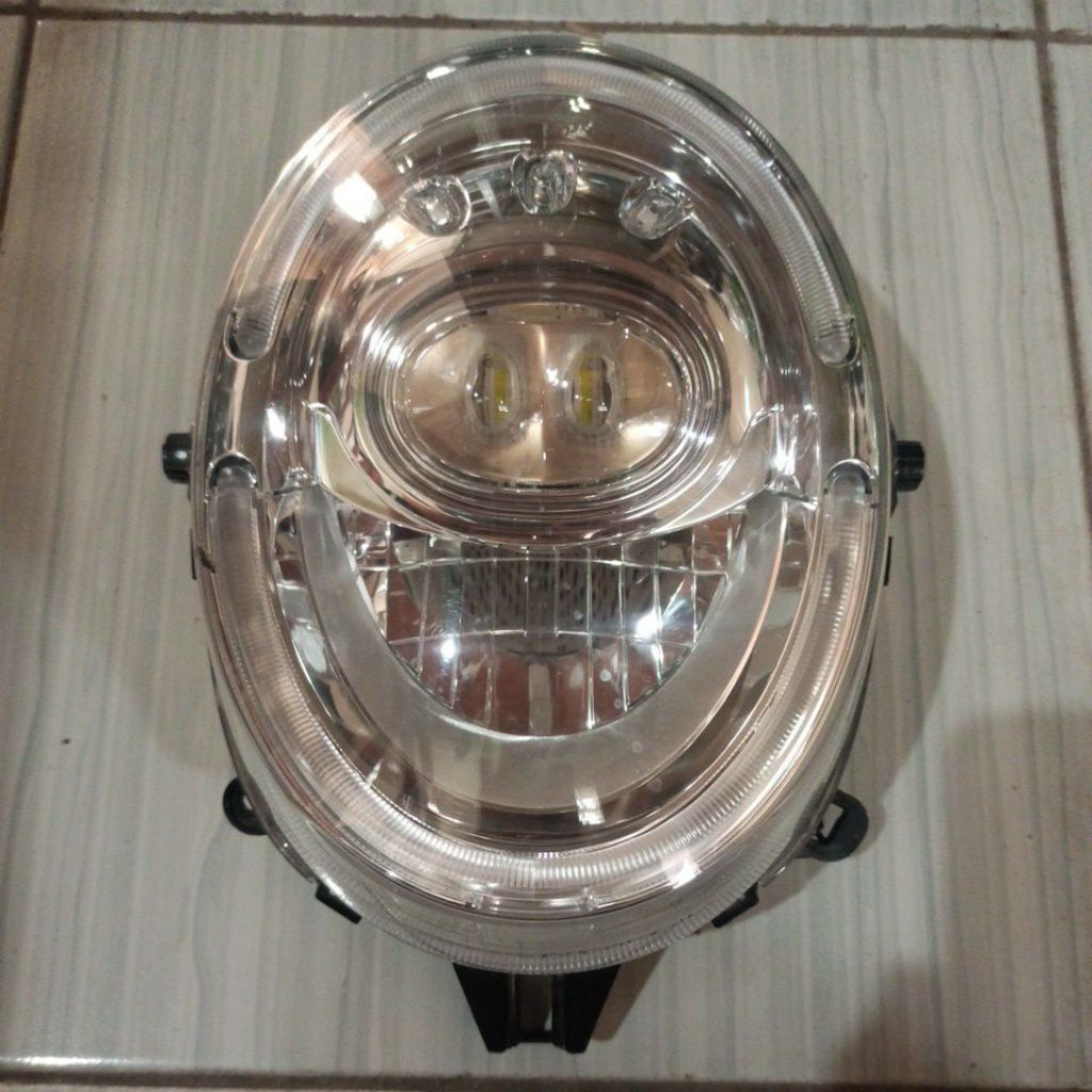 HEADLAMP REFLEKTOR LAMPU DEPAN HONDA SCOOPY FI ESP  ALL NEW 2017_2018 ORI ORIGINAL AHM