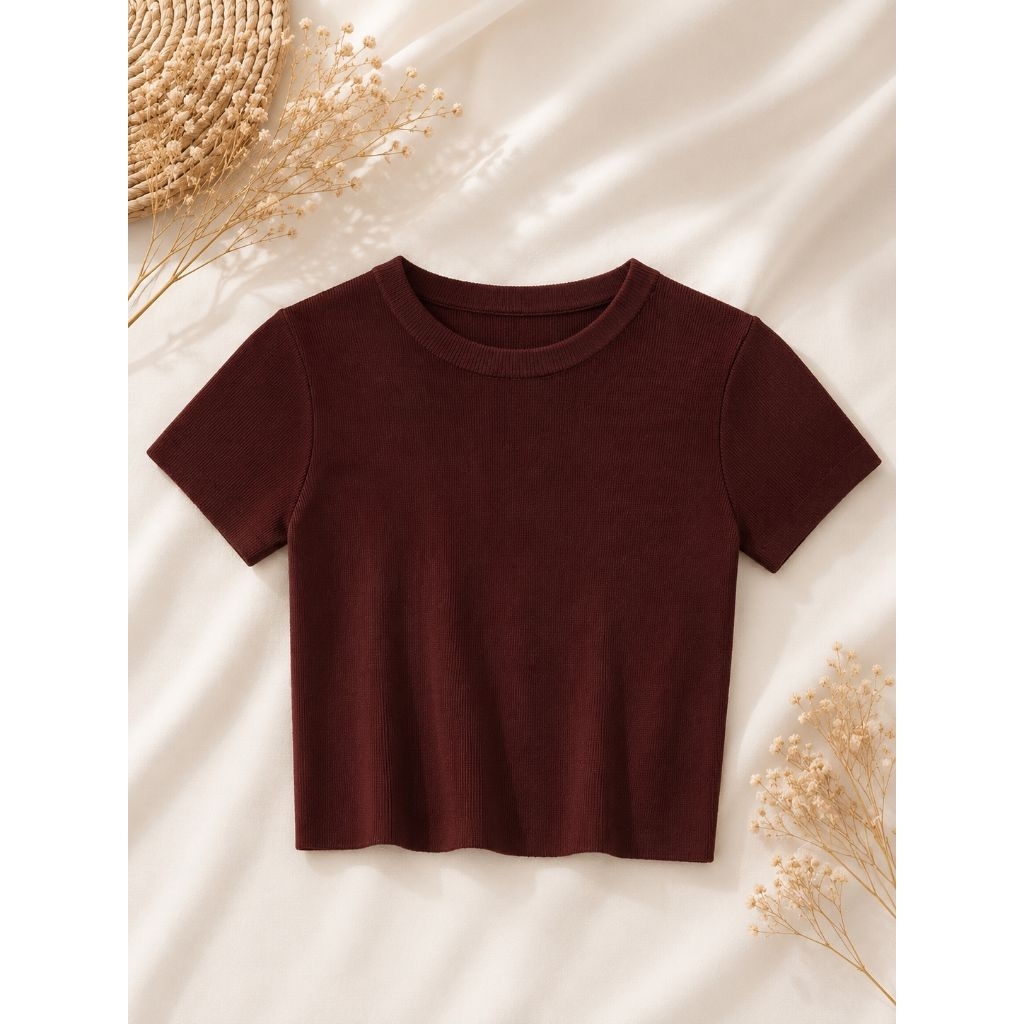 Crop Coklat