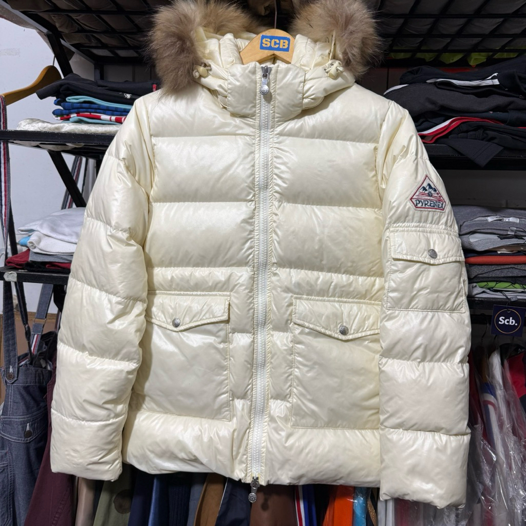 Pyrenex faux fur puffer jacket women