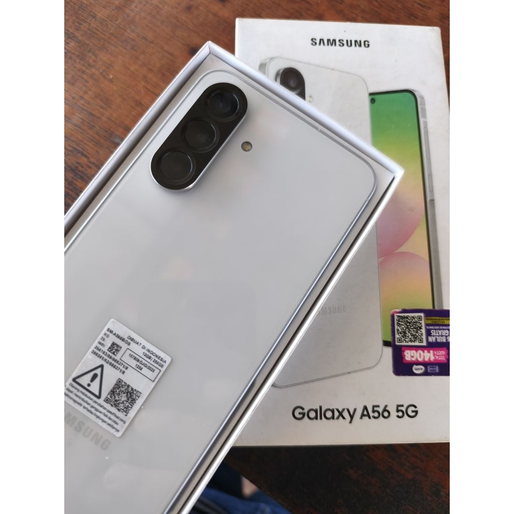 SAMSUNG GALAXY A56 RAM 12/256GB LENGKAP SECOND LIKE NEW