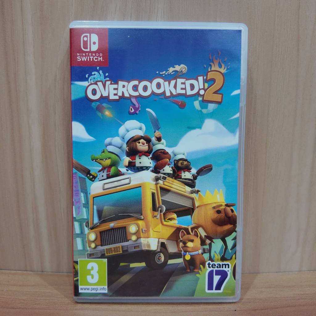 Nintendo Switch Overcooked 2 Original Bekas Second Game Switch Cartridge