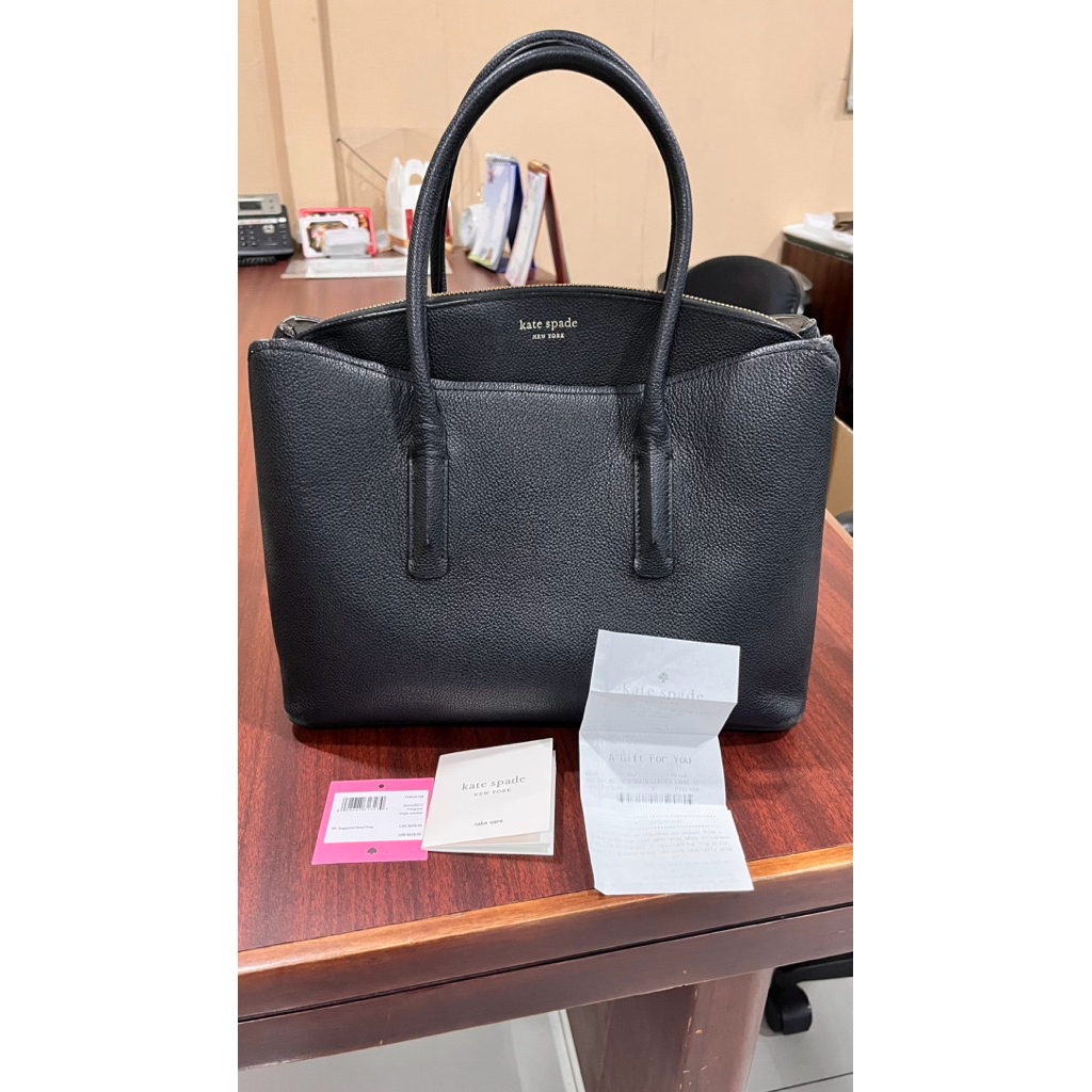 KATE SPADE MARGAUX BLACK LARGE