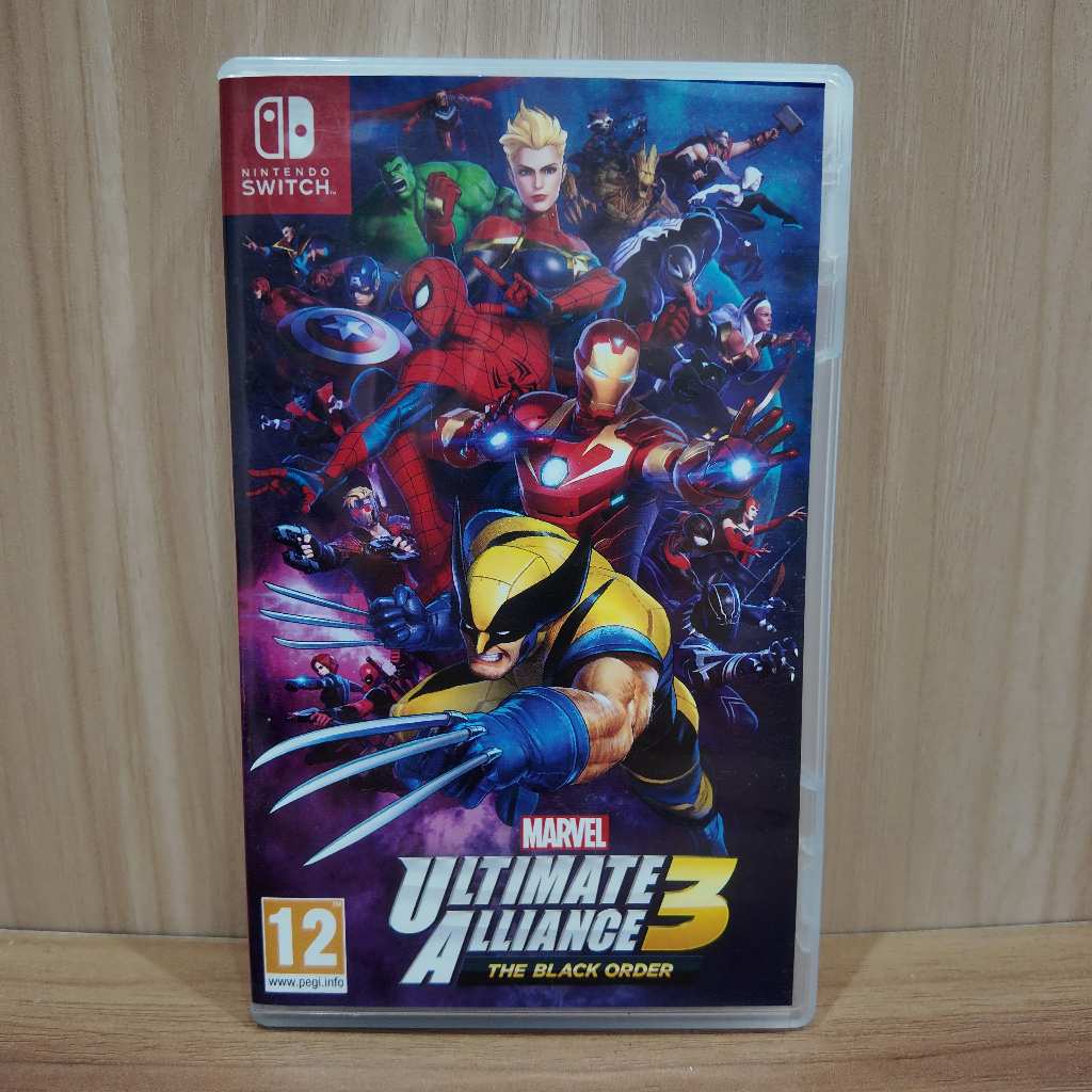 Nintendo Switch Marvel Ultimate Alliance 3 The Black Order Original Bekas Second Game Switch