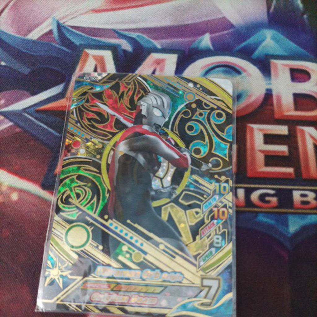 kartu ultraman orb origin ultra rare