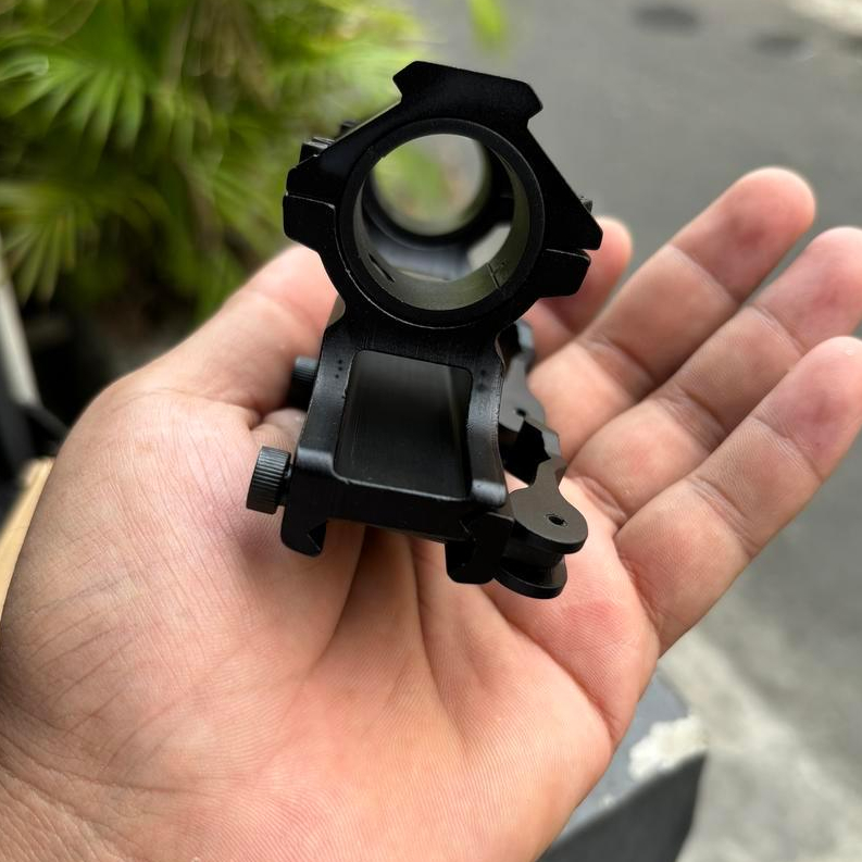mounting one piece/perahu/telescope rell 22 untuk OD 30-25