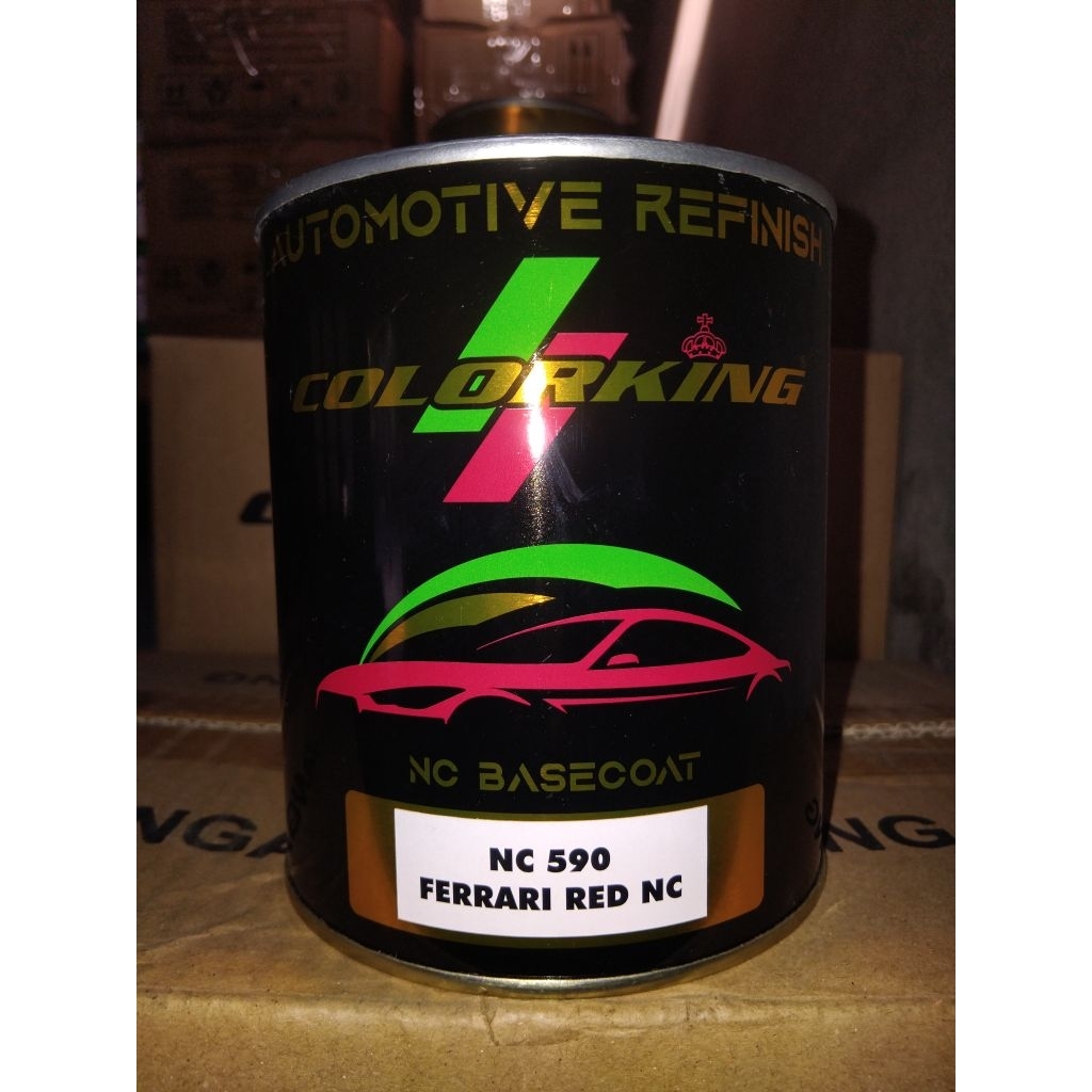 Cat NC merah Red Ferrari 1 ltr