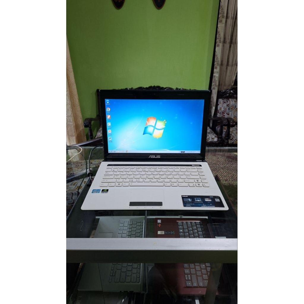 LAPTOP ASUS A43S INTEL CORE I3 GEN 2, RAM 4GB, HDD 500GB, ADA MINUS