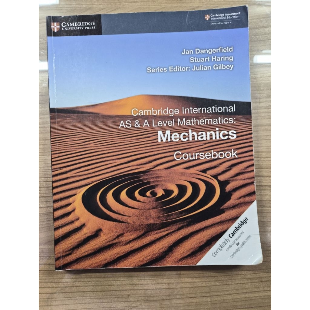 (BEKAS/PRELOVED) MECHANICS for AS and A LEVEL Mathematics, COURSEBOOK, Cambridge International
