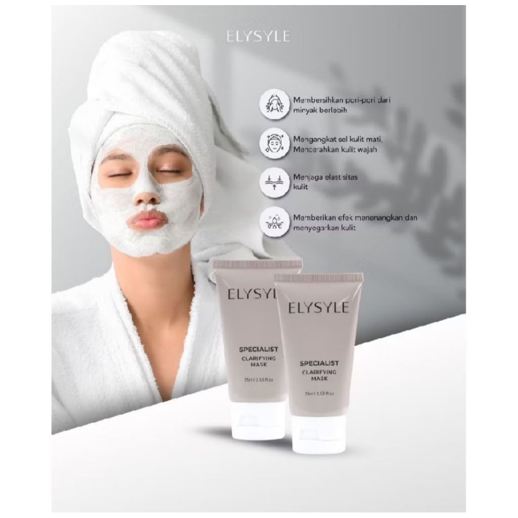 New Mud Mask Jafra ELYSYLE Specialist Clarifying Mask 75ml