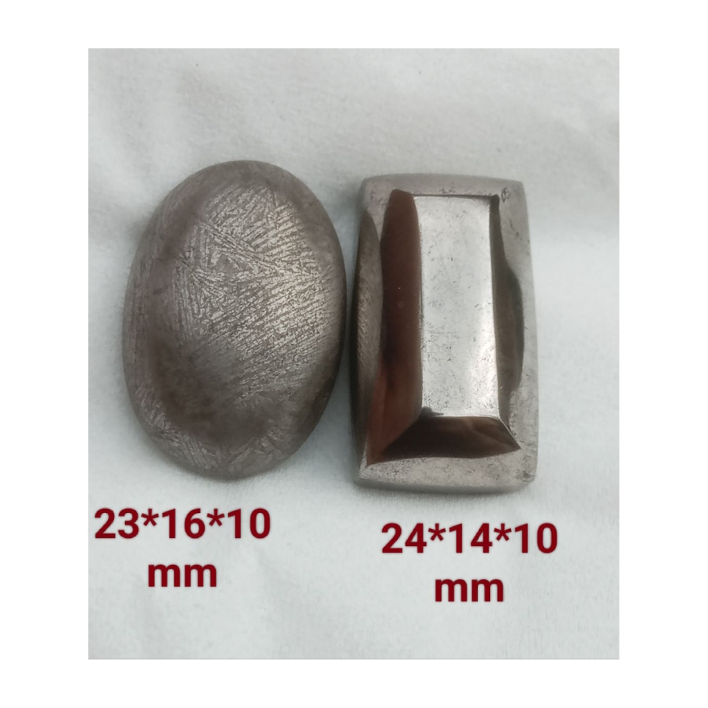 2 pcs meteor Batu Besi Aji Iron Meteoritet