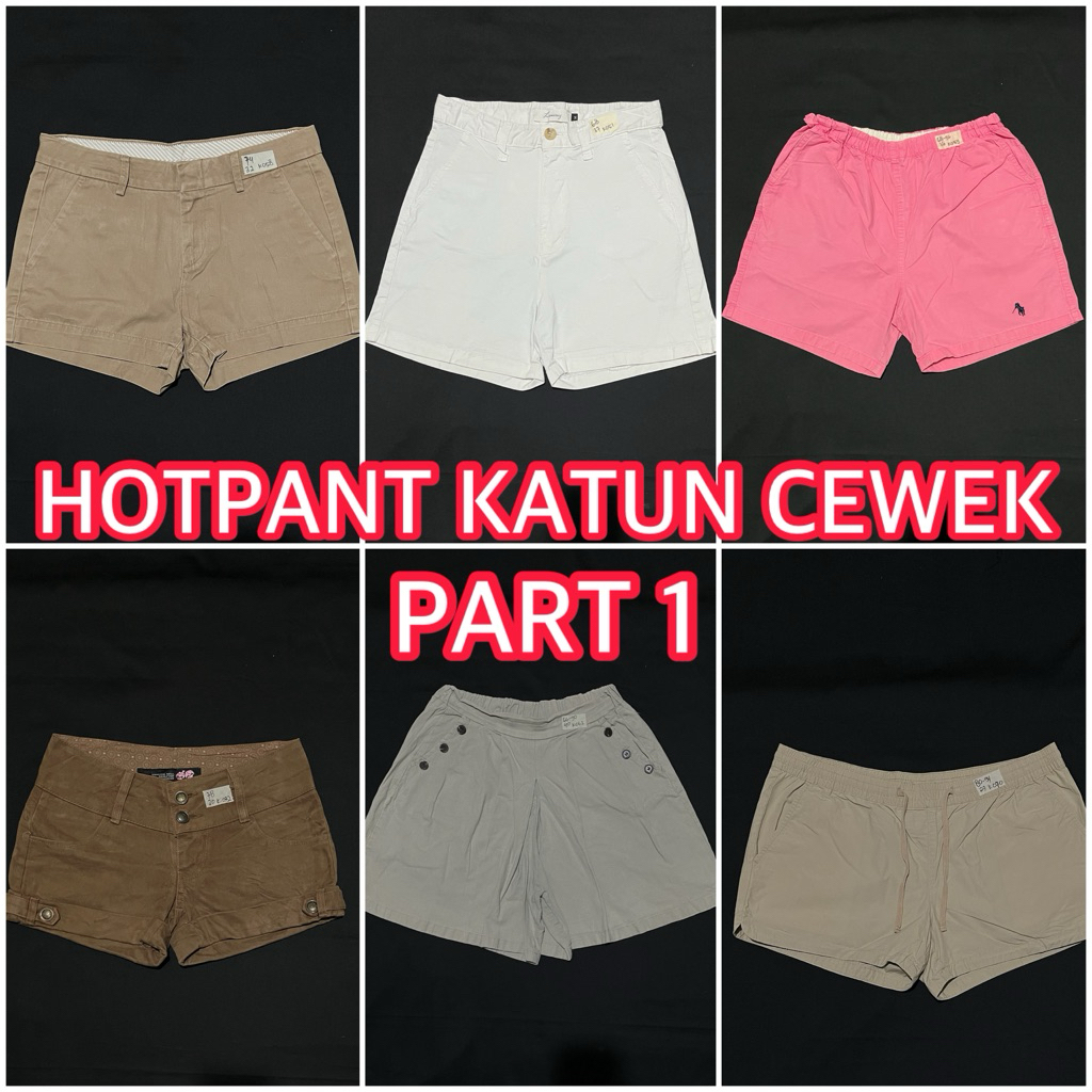 CELANA PENDEK CEWEK KATUN H12