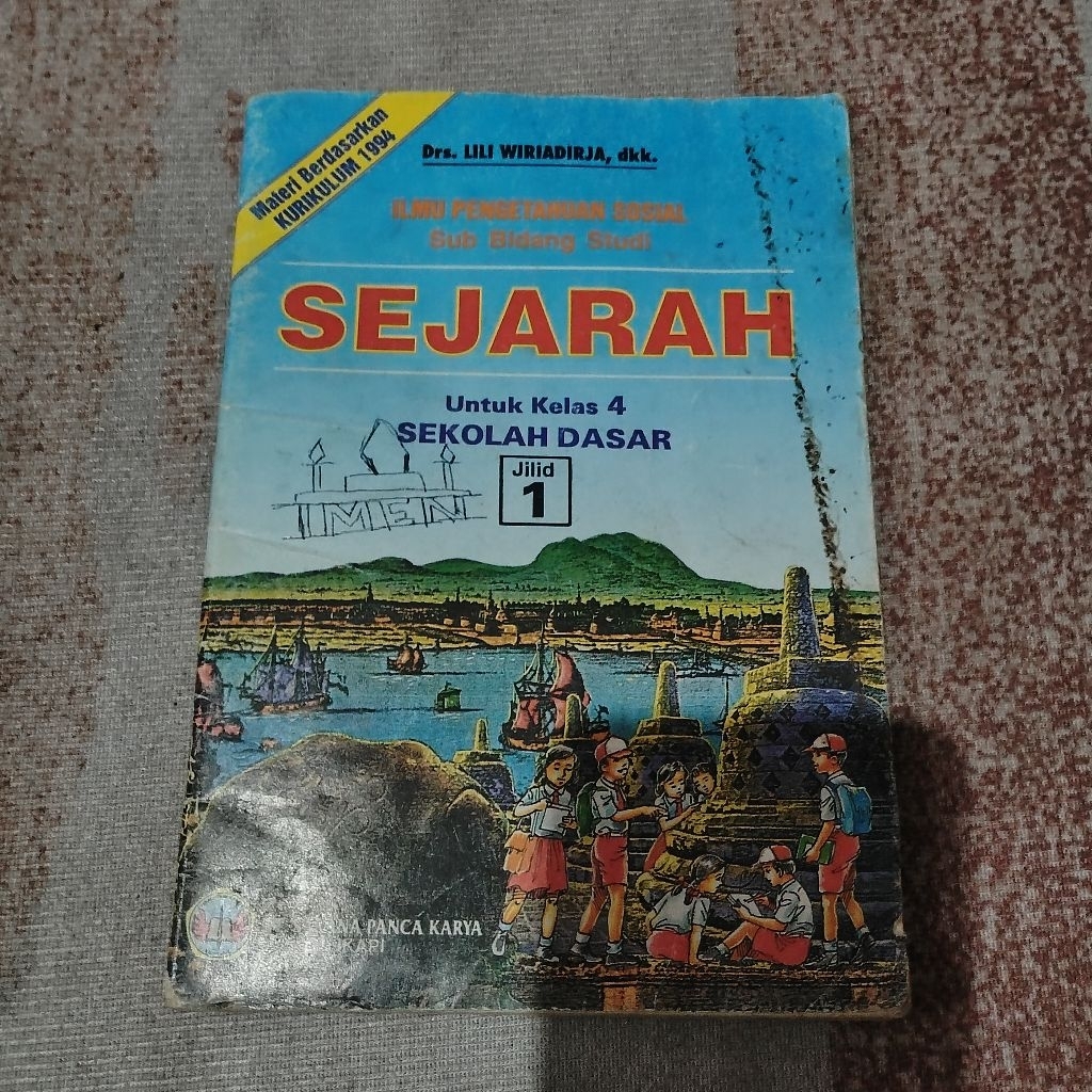 Buku Sejarah untuk Kelas 4 Sekolah Dasar Jilid 1 Kurikulum 1994