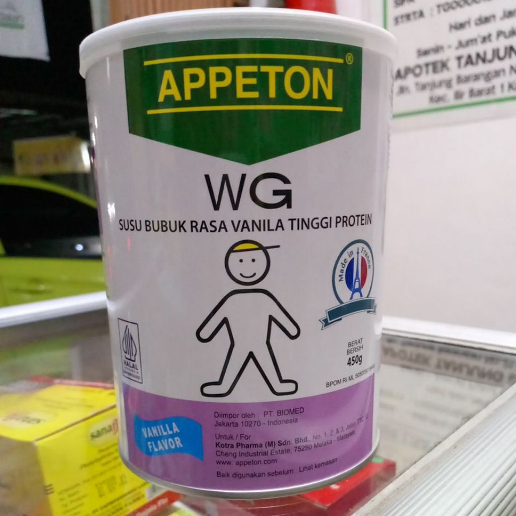 APPETON WEIGHT GAIN CHILD usia 3-12 tahun PENAMBAH BERAT BADAN ANAK