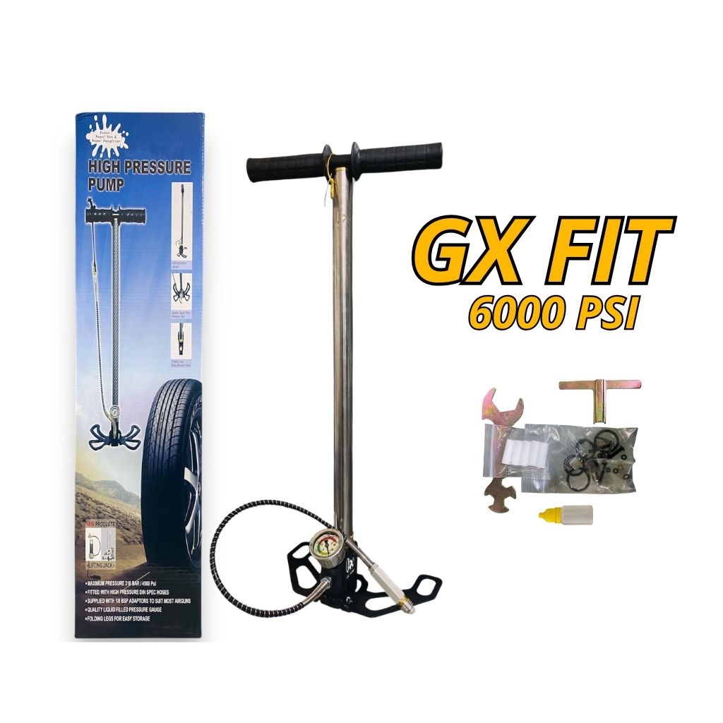 pompa pcp GX fit original manometer 6000psi