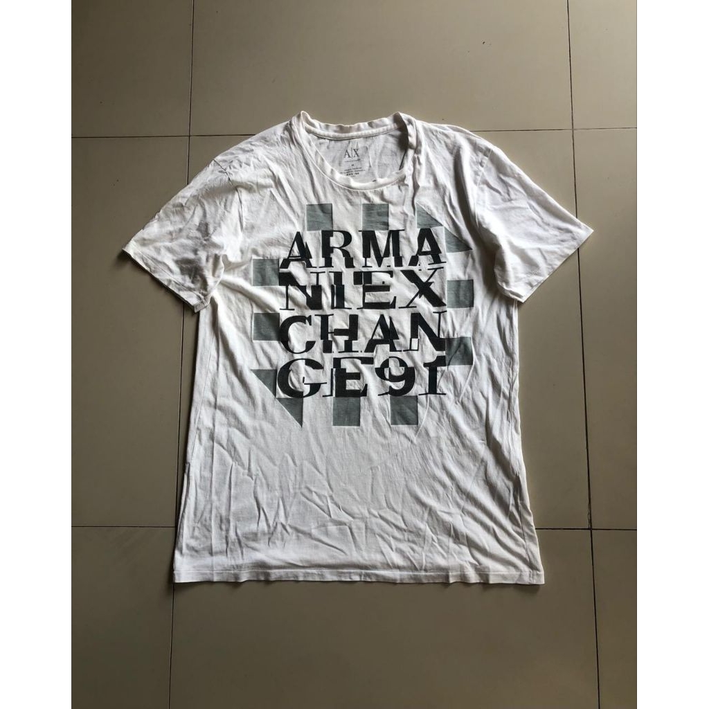 kaos armani exchange pria