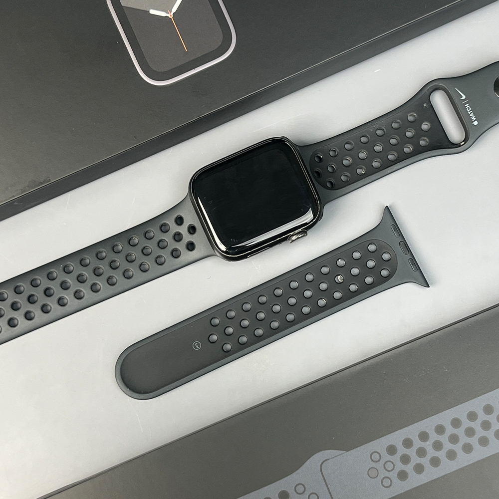 Second iWatch S6 Nike Sport 44mm Fullset Original Mulus Ex Pemakaian Pribadi