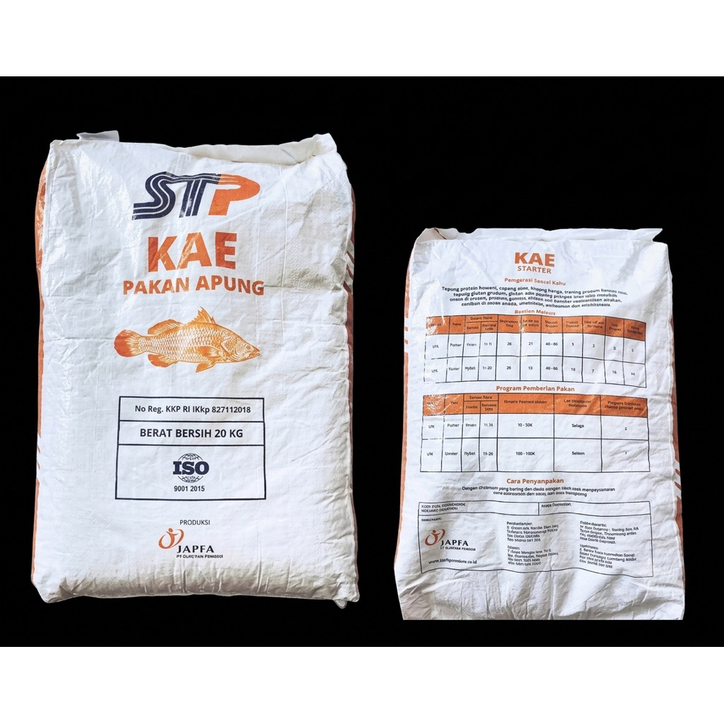 Pakan Ikan STP KAE Repack 1kg